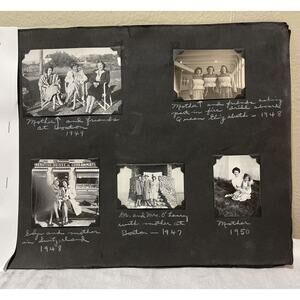 Snapshot Photos 1947-1950 of European Sites NEAT UNUSUAL